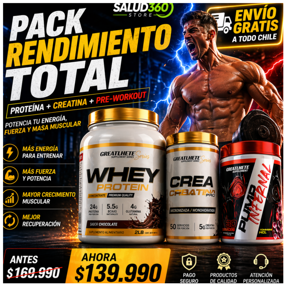 Pack Rendimiento Total
