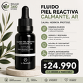 Fluido piel reactiva calmante