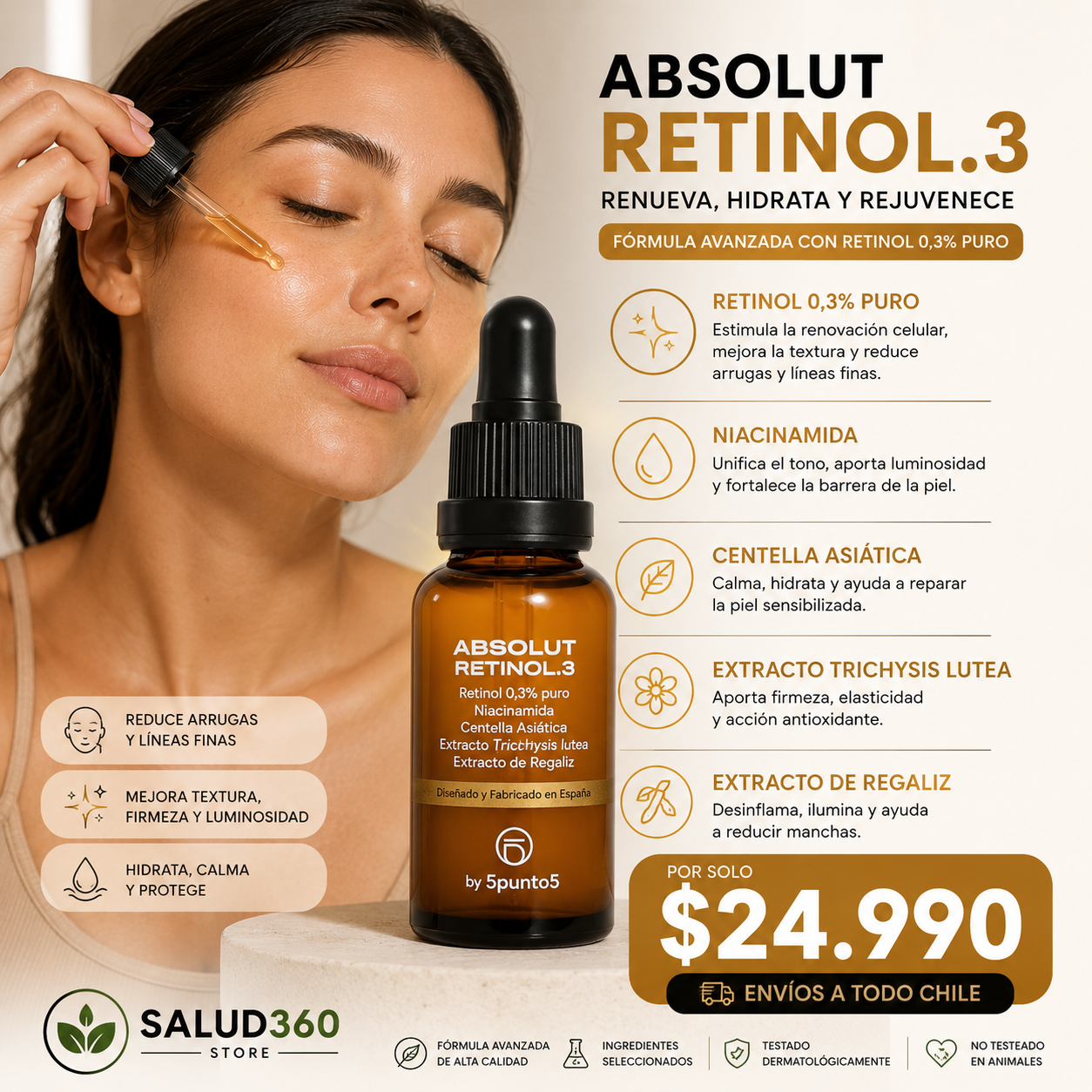 Absolut retinol