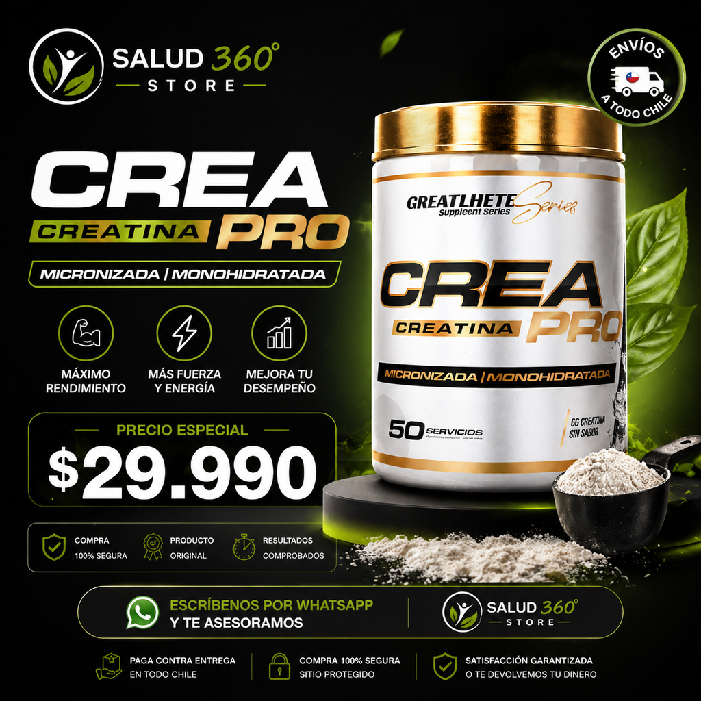 Creatina Monohidratada  50 Servicios