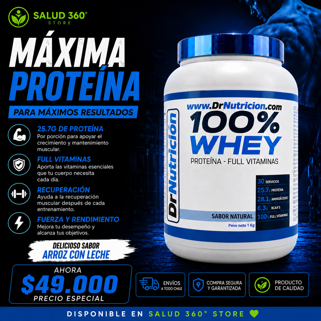 Proteina whey 2 lb dr nutricion