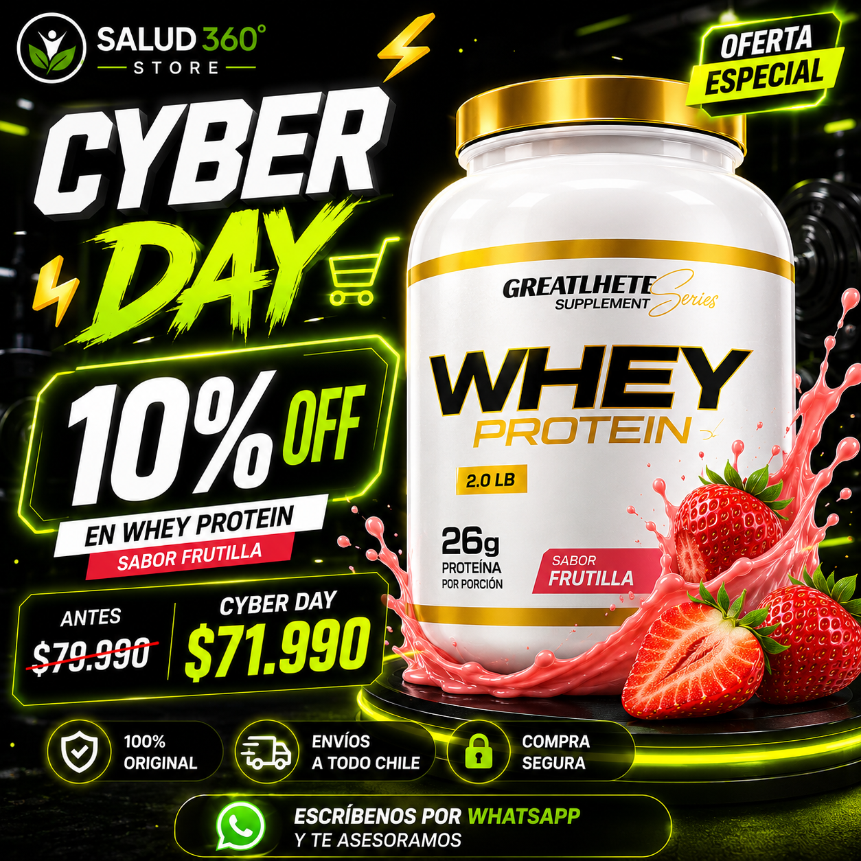 Whey Protein Premium 2KG