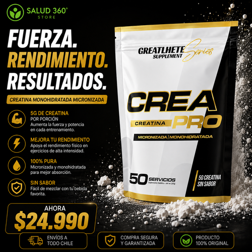 Creatina Monohidratada 50 serv bolsa