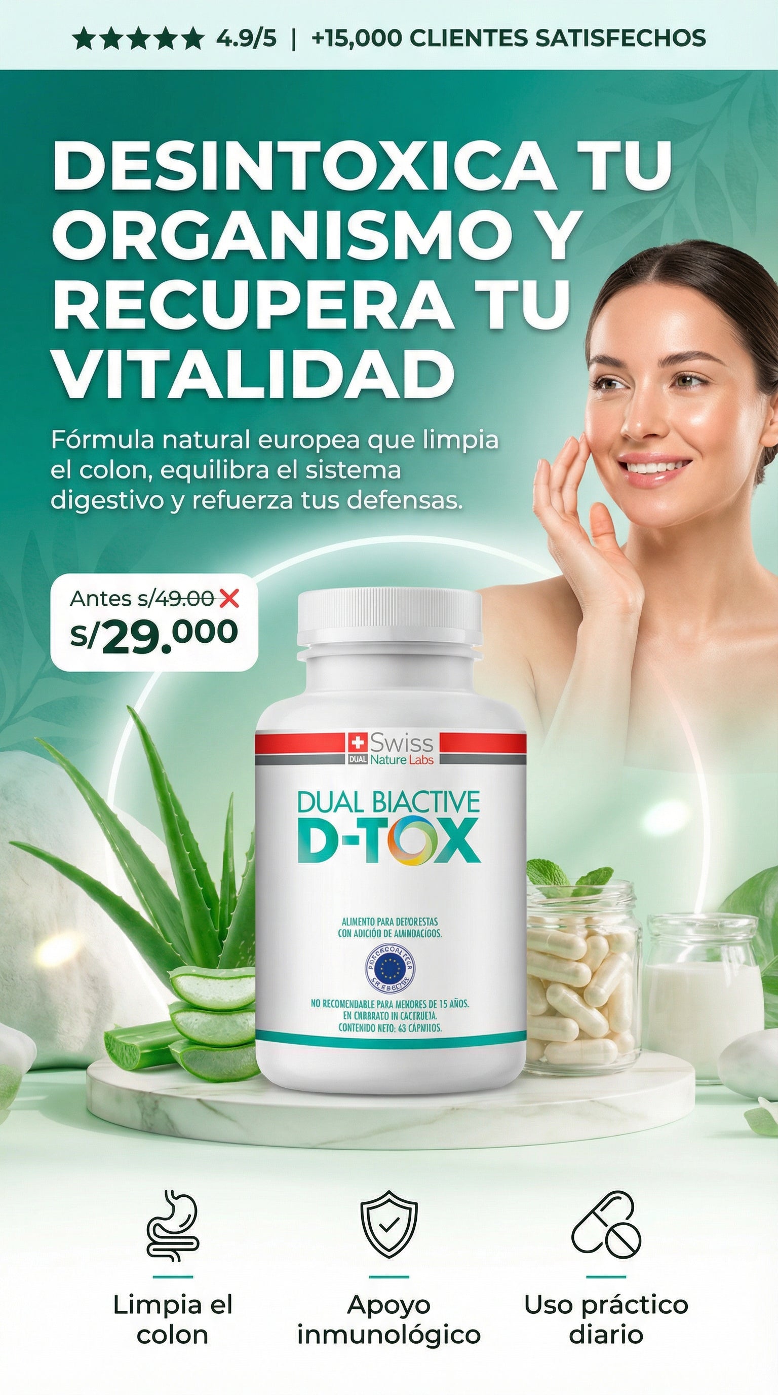 Dual Biactive D-Tox Desintoxicante